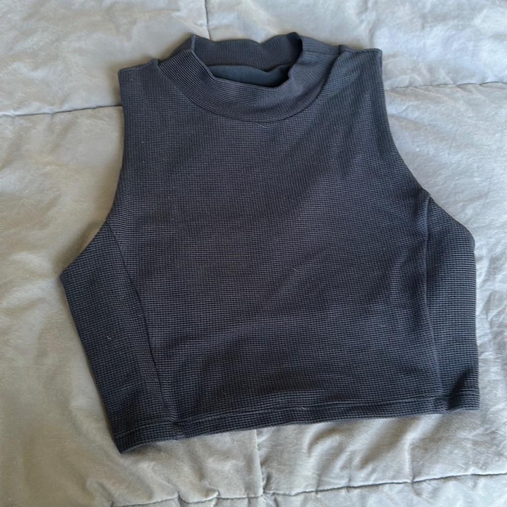 ALO Yoga Gray Sleeveless Top